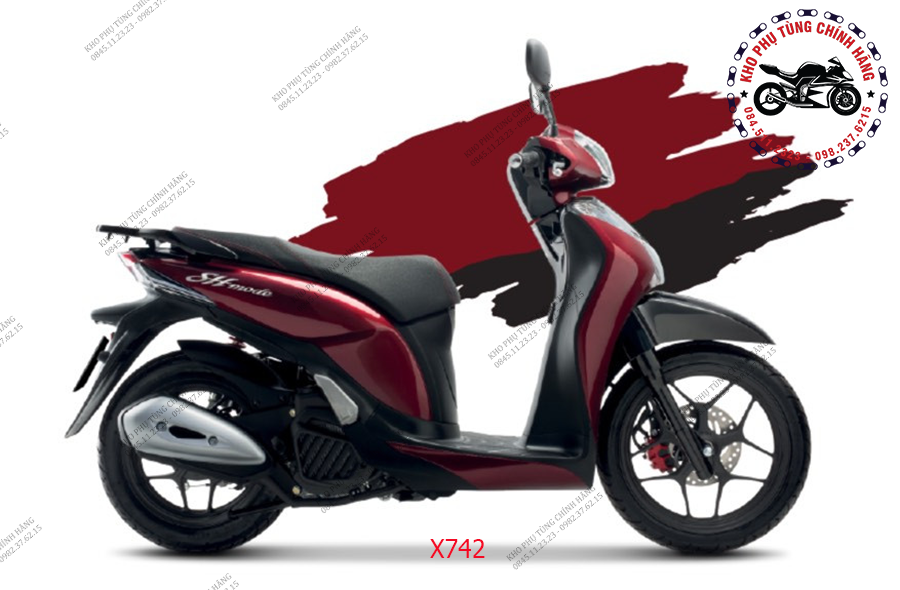 Bộ nhựa dàn áo SH Mode 2019 Bản Cá tính Có 3 màuBạc mờ Trắng sứ Đỏ Đậm chinhhangvn #19 Bộ nhựa dàn áo SH Mode 2019 Bản Cá tính Có 3 màuBạc mờ Trắng sứ Đỏ Đậm chinhhangvn
